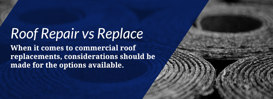 Commercial Roof Repir vs Replace