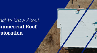 What to know about commercial roof restoration with a flat commercial roof