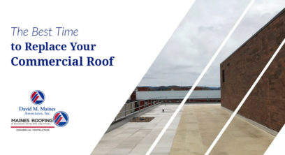 The Best Time to Replace Your Commercial Roof blog post header image