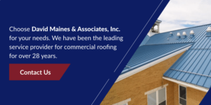 contact david maines to restore your roof